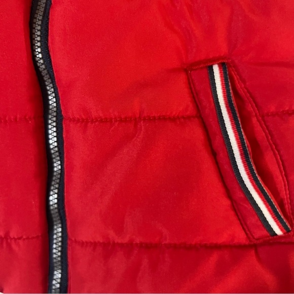 Tommy Hilfiger Red Puffer Vest | 18M - Picture 3 of 6